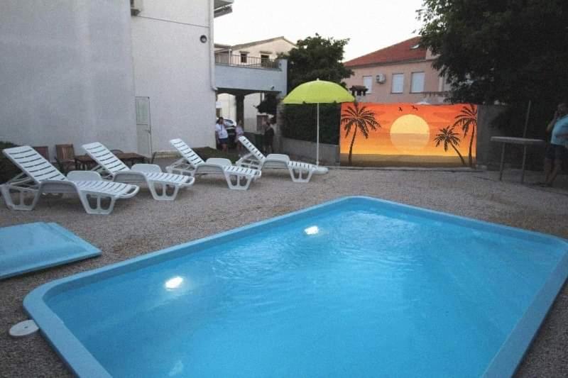 Blue Water Novalja Apartments Экстерьер фото